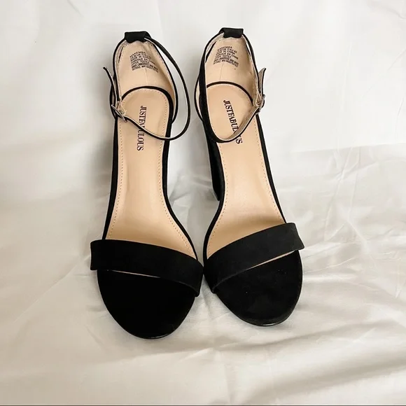 JustFab - Black Heels - Size 9 **Never Worn** - Picture 4 of 7
